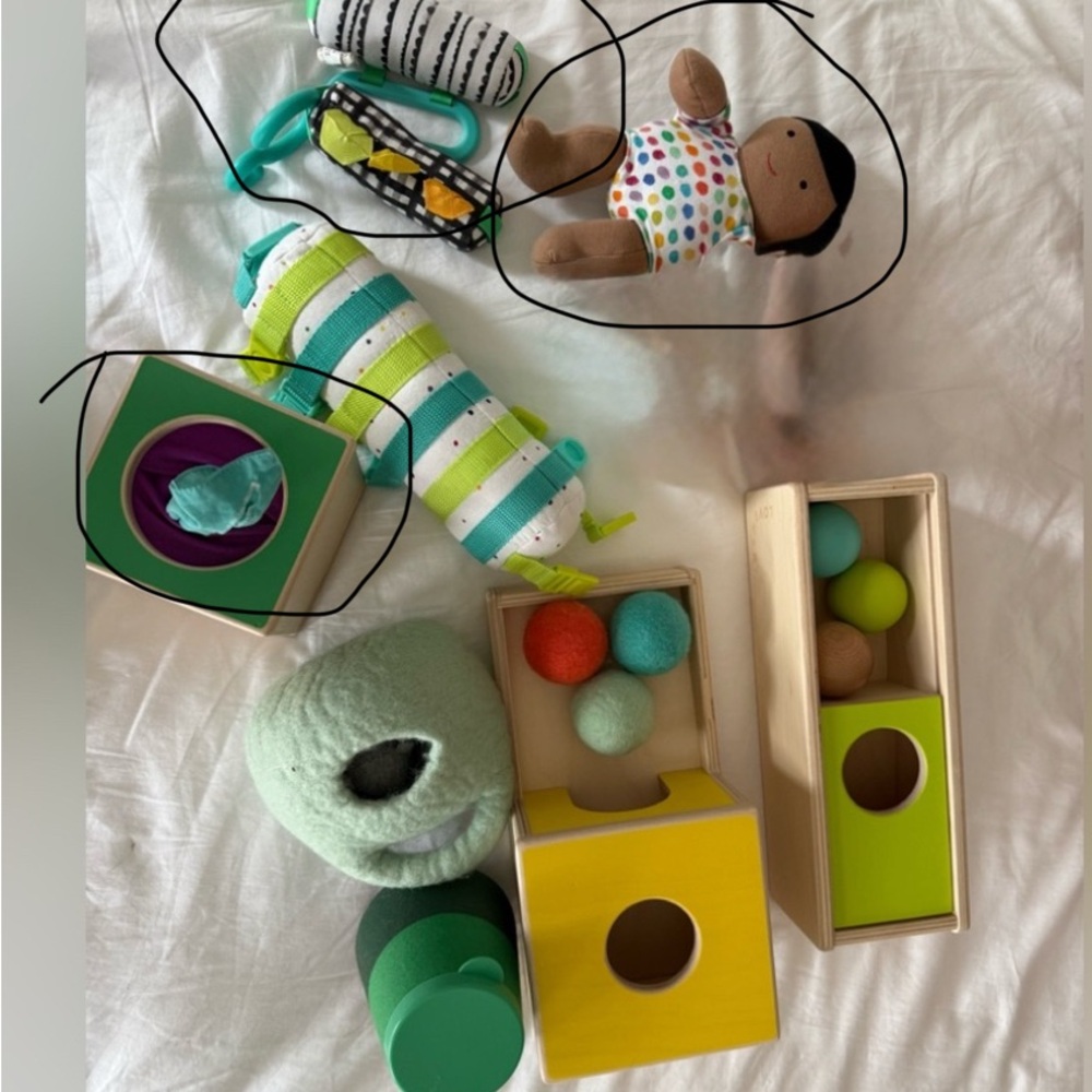 Various Lovevery toys